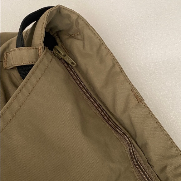 Columbia Durable Snowpants Bib Overalls Winter Tan Pants Youth Size 10-12 - Picture 6 of 11